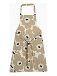 Marimekko Home Pieni Unikko Apron Beige