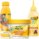 Garnier - Fructis Hair Food - Soin Cheveux Routine à la Banane pour Cheveux Secs et Très Secs - 97% d'ingrédients d'origine naturelle