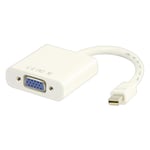 Mini Displayport-Kabel Mini DisplayPort-hane - VGA Hona 0.20 m Vit