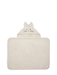 Liewood Vilas Rabbit Baby Hooded Towel Beige