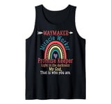 Religious Miracle Worker Waymaker Pride Tank Top