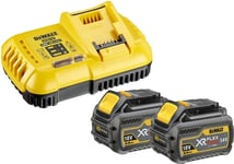 Dewalt Dcb118t2-Qw, Batteriladdare, Litium-Ion (Li-Ion), Dewalt, Svart, Gul, Litium-Ion (Li-Ion), 2 Styck