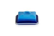 Le Creuset Stoneware Butter Dish, 900 g, 17 x 12.5 x 9 cm, Azure, 70837172200000