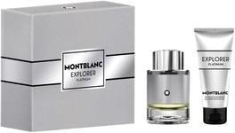 Montblanc Explorer Platinum Eau de Parfum Spray 60ml Gift Set