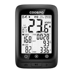 COOSPO BC107 Compteur Velo sans Fil Bluetooth 5.0 Ant+ Compteur Vitesse Velo Odomètre, Écran LCD rétroéclairé de 2.4 Pouces Compatible avec Capteurs Ant, Velo Route et VTT