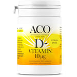 ACO D-Vitamin 10 Ug Citrussmak Tuggtablett 100 st