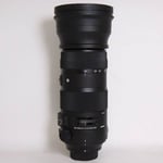 Sigma Used 150-600mm f/5-6.3 DG OS HSM Sports Lens Nikon F