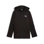 PUMA EVOSTRIPE FZ Hoodie DK B, Transpirer Garçons, PUMA Black, 681803