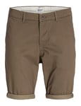 JACK & JONES Men's Jpstturner Jjchino Shorts Chino, Beige, M