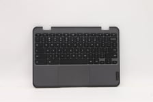 Lenovo Chromebook 100e Gen 3 Palmrest Cover Touchpad Keyboard US Grey 5M11C94685