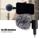 New Mini Plug‑Play Omnidirectional Mic For IOS Mobile Phone Tablets Interview Li