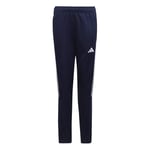 adidas Treningsbukse Tiro 23 Club - Navy/hvit Barn, størrelse 152 cm