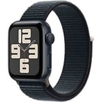 Apple Watch SE GPS + Cellular 40mm Midnight Aluminium Case w/ Midnight Sport Loop