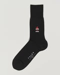 Falke Airport Santa Socks Black