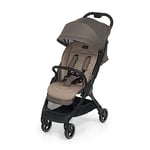 Foppapedretti Poussette légère Ciao, pour enfants 0-22 kg (0-4 ans), fermeture à 1 main, self-Standing, dossier réglable, roues amortissées, porte-objets, cadre en aluminium, Cappuccino