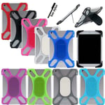 For Google Nexus 7 10/pixel C - Silicone Soft Back Stand Shockproof Cover Case