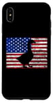 Coque pour iPhone XS Max Goose Vintage Farm Animal Patriotic Farmer