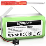 Keenstone 14,4V Batterie Li-ION 2600mAh pour Bagotte BG600 BG700 Lefant M520 Muzili G9070 IKOHS NETBOT S14 S15 Eufy RoboVac 11 11S 30C 35C 12 15C Max DEEBOT 605 N79S Conga Excellence 990 950