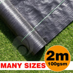 Weed Cover Ground Fabric Landscape Gardening Garden Control Membrane Heavy Duty