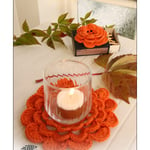 Pumpkin Blossom by DROPS Design - Halloween Pynt Hekleoppskrift - Pumpkin Blossom by DROPS Design