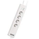 Multiprise connectée 4 prises + 4 USB A WiFi Polyco Konyks - Neuf