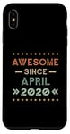 iPhone XS Max Awesome Since April 2020 Birthday Design Case