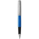 Parker Jotter Originals Fountain Pen | Classic Blue Finish | Medium Nib | Blue & Black Ink