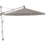 Glatz, Sombrano S+ frihängande parasoll 400 cm anodizerad alu Kat.4 461 Taupe