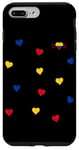 Coque pour iPhone 7 Plus/8 Plus Colombian Heart Pride National Colors Love