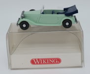 WIKING HO 1/87 Audi Front Cabriolet Vert Pale Capote Bleu Fonce #8260318 In Box