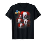 IT (1990) Many Faces of Pennywise T-Shirt