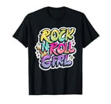 Band Shirts for Kids Rock N Roll Girl Rock and Roll Costume T-Shirt