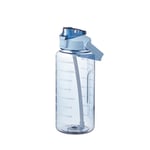 stor vattenflaska Sport drickskopp Blue 2000ml