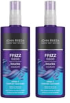 JOHN FRIEDA Frizz Ease Spray Coiffant Quotidien Boucles Couture 200ml (Lot de 2)