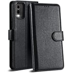 Case Collection for Nokia C32 Phone Case - Premium Leather Folio Flip Cover |...