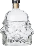 Carafe à whisky originale Stormtrooper, 750 ml, carafe à whisky transparente, joint en liège original, pour whisky, bourbon, scotch et gin, carafe à whisky pour hommes et femmes - ThumbsUp!