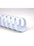 GBC Plastspiral CombBind 16mm A4 21R Svart Vit - Plastic binding comb