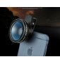 Objectif Pince 2 En 1 Pour Asus Rog Phone Ii Smartphone Super Grand Angle Macro 0.45x Lentille Universel (Noir)