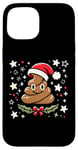 Coque pour iPhone 15 Women Pajamas Christmas Poop Xmas Funny Poop Gag Adult