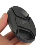 58mm 58 mm Center-Pinch Snap-on Front Lens Cap Cover for Canon Nikon Camera rg