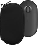 Housse de Protection Compatible avec Souris Logitech Pebble Mouse 2 M350s / M350 - Sacoche pour Souris sans Fil en néoprène Noir