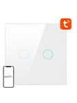 Avatto Smart Light Switch ZigBee LZTS02-EU-W2 2 Way No Neutral TUYA (white)