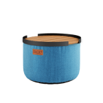 Cobana Pouf + Patio Serving Tray