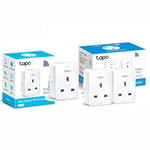 Tapo Smart Plug Wi-Fi Outlet, Works with Amazon Alexa), Google Home, Max 13A Wireless Smart Socket, Device Sharing, Without Energy Monitoring, No Hub Required-Tapo P100(3-Pack)