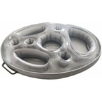 Flottant pour Piscine Porte Gobelet Bouee Piscine Gonflable pour Plage Matelas Jacuzzi Gonflable Piscine Porte Verre Gonflable Piscine