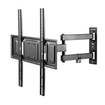 TV Wall Bracket Mount 42” – 55”, SLx Full Motion Strong Slim Profile TV Bracket Max VESA 400 * 400 with Built In Spirit Level & Wall Fixing Kit