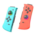 (Punainen Sininen)Nintendo Switch Controller for Joycon L/R Controller Joysticks BT 5.0 Vasen oikea peliohjain Switch/Switch OLED/Lite