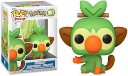 Funko POP! Games: Pokemon - Grookey - Collectable Vinyl Figure - Gift Idea - Official Merchandise - Toys for Kids & Adults - Video Games Fans - Model Figure for Collectors and Display