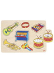 Goki Stud Puzzle Musical Instruments with Sound 5 pcs. Tre