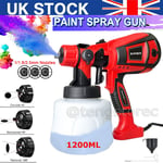 Electric Paint Sprayer Wagner Airless HVLP Handheld Spray Gun Home Indoor Fence